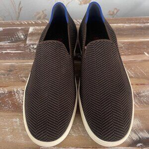 Rothys Womens Casual Knit Slip On Sneaker Size 9.5 Comfort Travel Minimalist